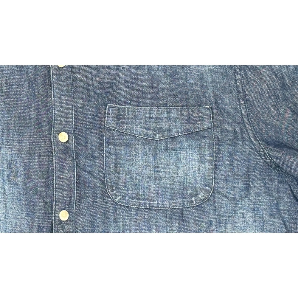 Joe's Jeans The Shirt Long Sleeve Button Up Men's Denim Shirt Size XXL - Picture 4 of 11